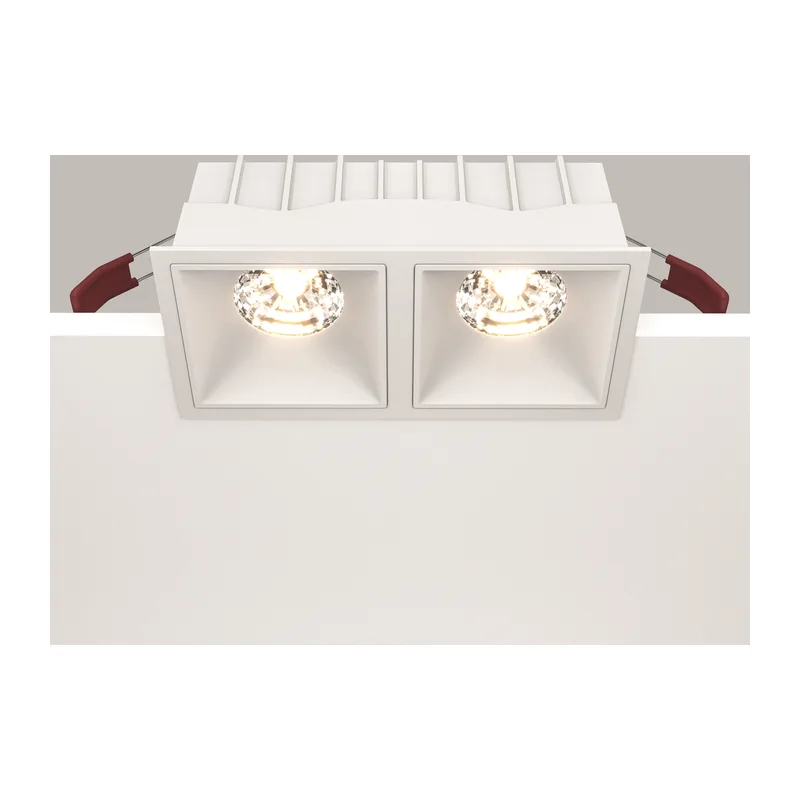 Встраиваемый светильник Альфа / Alfa LED 30 Вт 3000 К 36° Maytoni DL043-02-15W3K-SQ-W 5