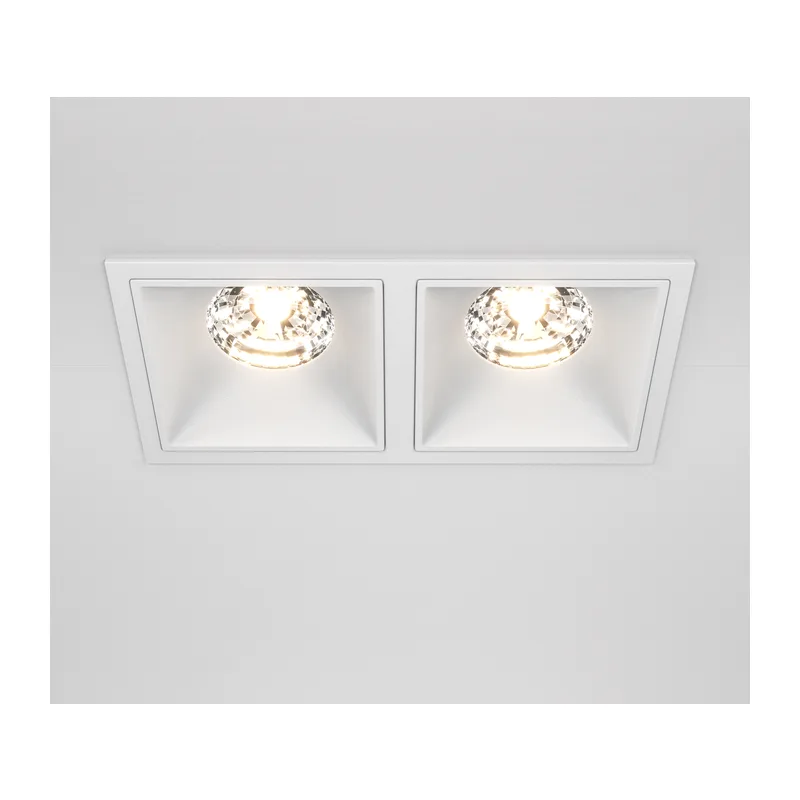 Встраиваемый светильник Альфа / Alfa LED 30 Вт 3000 К 36° Maytoni DL043-02-15W3K-SQ-W 8