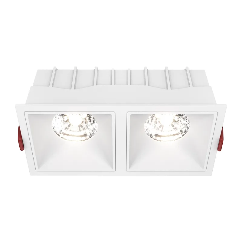 Встраиваемый светильник Альфа / Alfa LED 30 Вт 4000 К 36° Maytoni DL043-02-15W4K-SQ-W