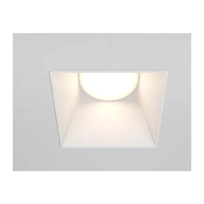 Встраиваемый светильник Пай / Share 1*GU10 10 Вт Maytoni DL051-01-GU10-SQ-W 9