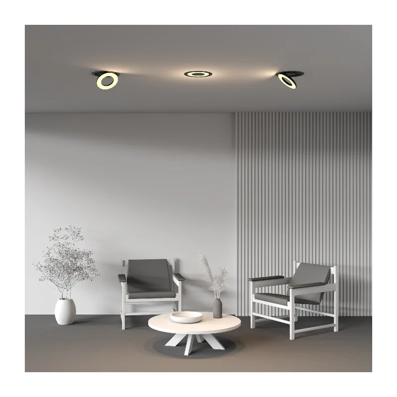 Встраиваемый светильник Вектор / Vector 12 Вт 2700 К 110° Maytoni DL102-12W2.7K-B 6