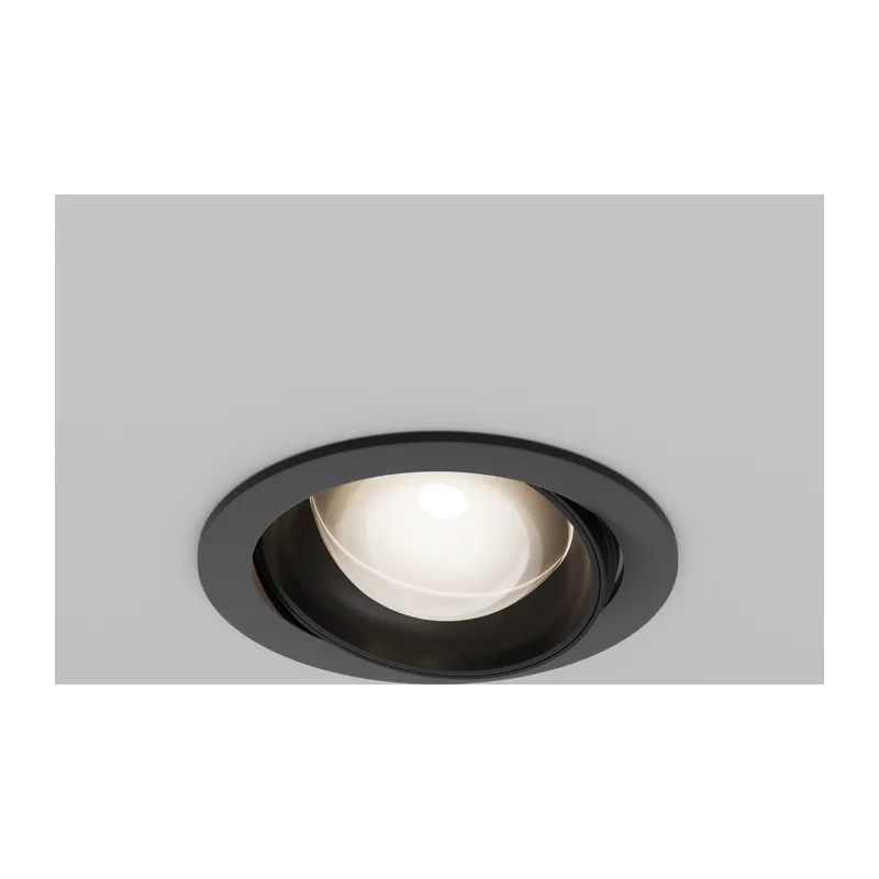 Встраиваемый светильник Линза / Lens 12 Вт 4000 К 70° IP 44 Maytoni DL105-12W4K-B 10