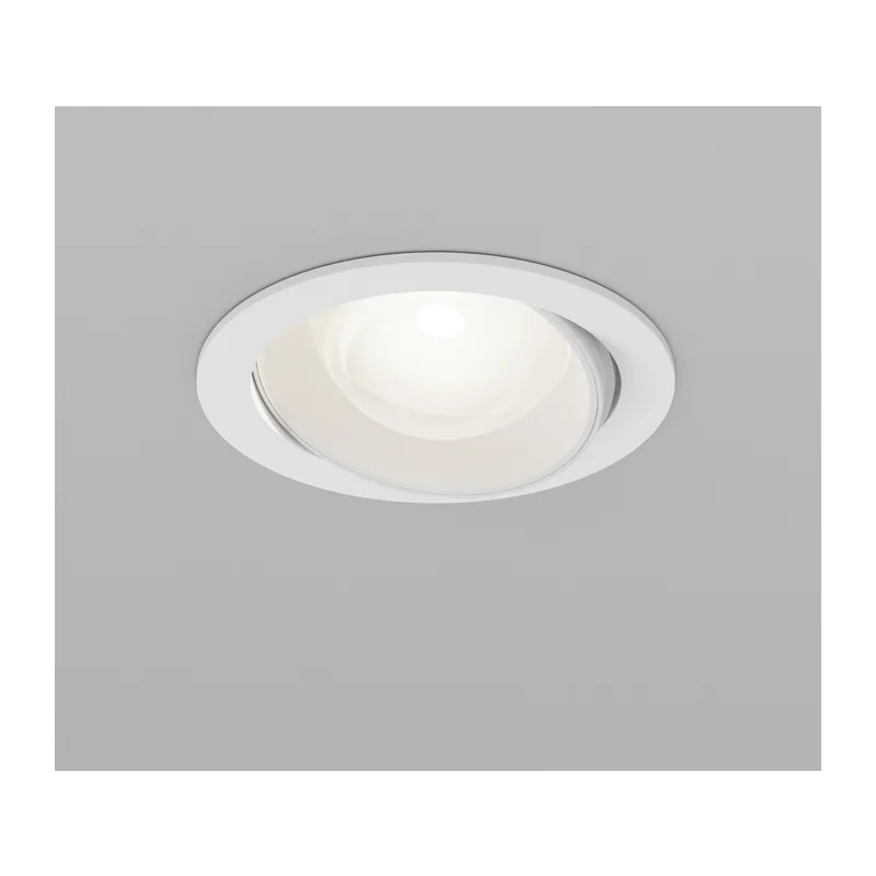 Встраиваемый светильник Линза / Lens 12 Вт 4000 К 70° IP 44 Maytoni DL105-12W4K-W 9