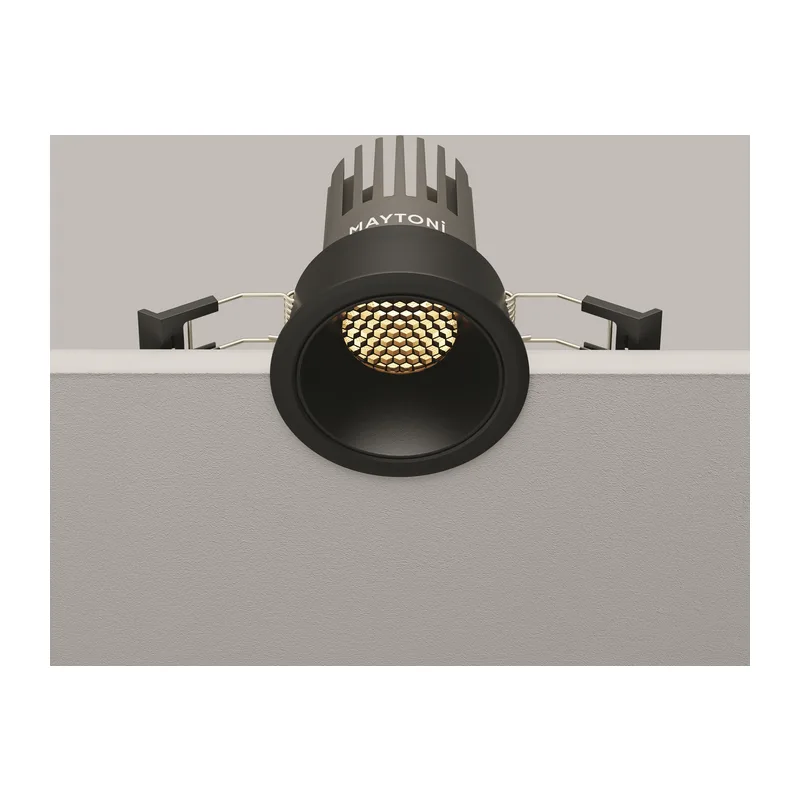 Встраиваемый светильник Омут / Dip 10 Вт 2700 К 50° Maytoni DL115-10W-2.7K-B 4