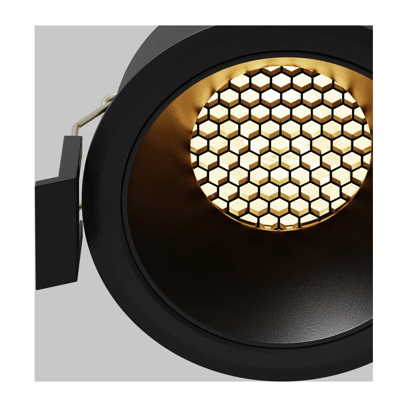Встраиваемый светильник Омут / Dip 10 Вт 3000 К 50° Maytoni DL115-10W-3K-B 6