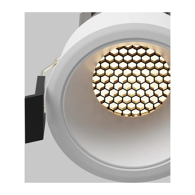 Встраиваемый светильник Омут / Dip 10 Вт 3000 К 50° Maytoni DL115-10W-3K-W 10