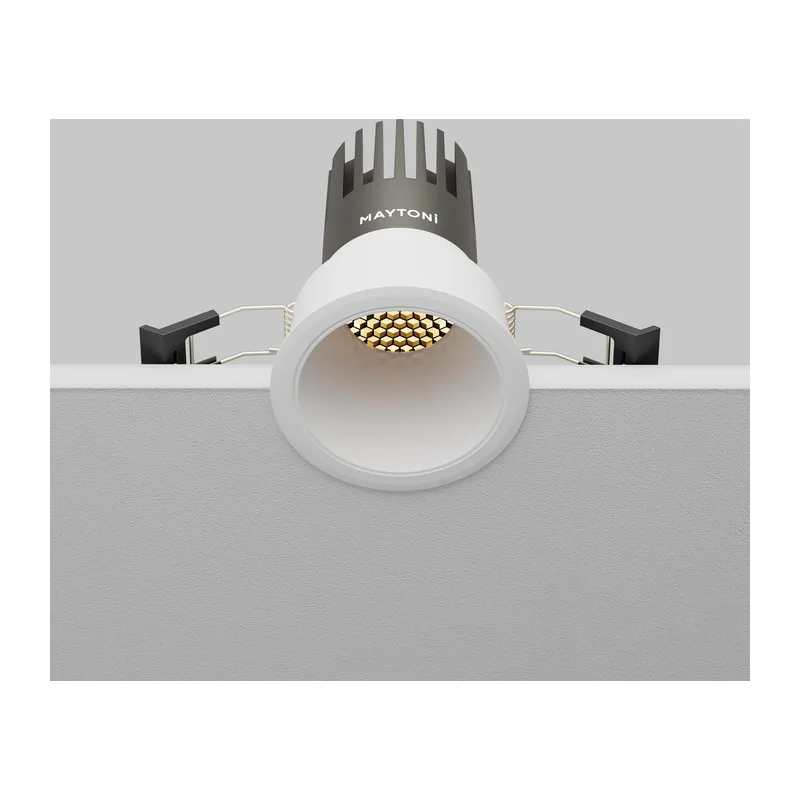 Встраиваемый светильник Омут+ / Dip 10 Вт 2700 К 50° Maytoni DL116-10W-2.7K-W 2