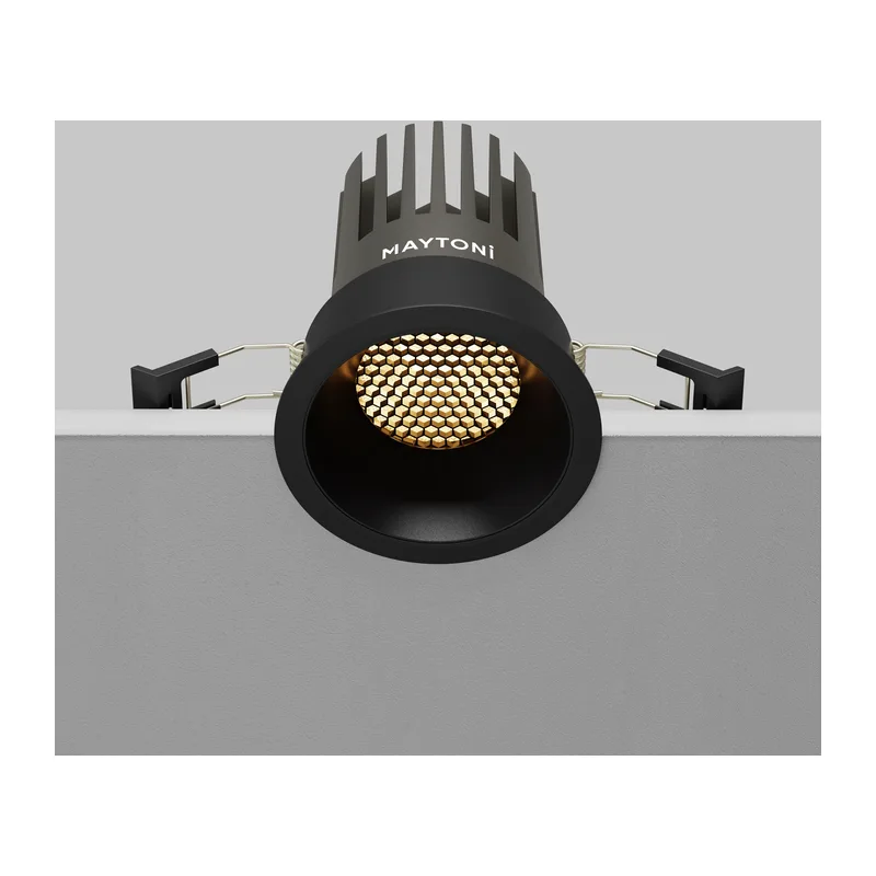 Встраиваемый светильник Омут / Dip 15 Вт 2700 К 50° Maytoni DL117-15W-2.7K-B 4