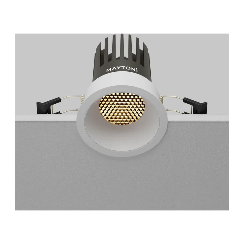Встраиваемый светильник Омут / Dip 15 Вт 2700 К 50° Maytoni DL117-15W-2.7K-W 4