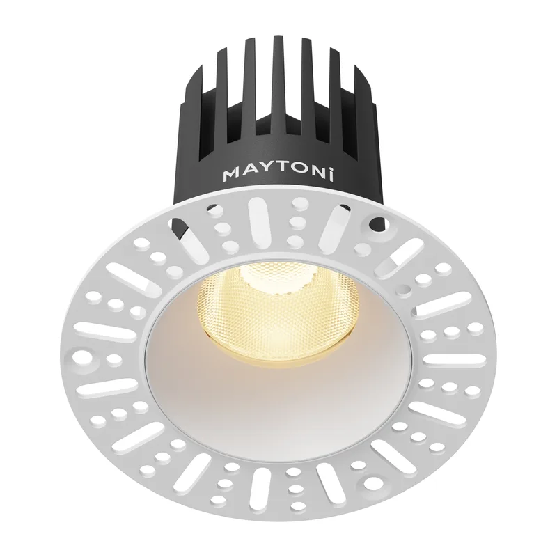 Встраиваемый светильник Омут / Dip 15 Вт 2700 К 50° Maytoni DL121-15W-2.7K-TRS-W