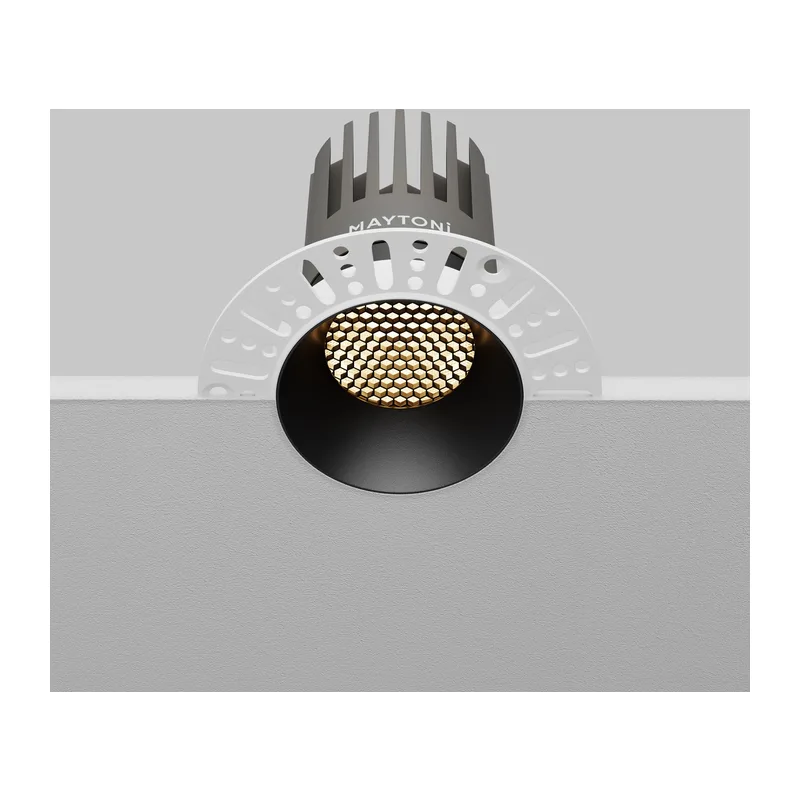 Встраиваемый светильник Омут / Dip 15 Вт 3000 К 50° Maytoni DL121-15W-3K-TRS-B 8