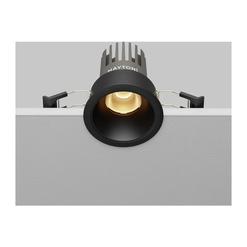 Встраиваемый светильник Омут / Dip 9 Вт 2700 К 9° Maytoni DL123-10W-2.7K-B 4