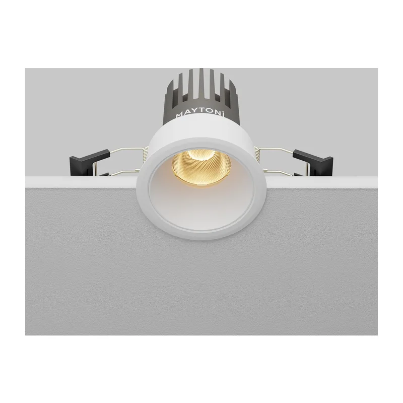 Встраиваемый светильник Омут / Dip 9 Вт 2700 К 9° Maytoni DL123-10W-2.7K-W 4
