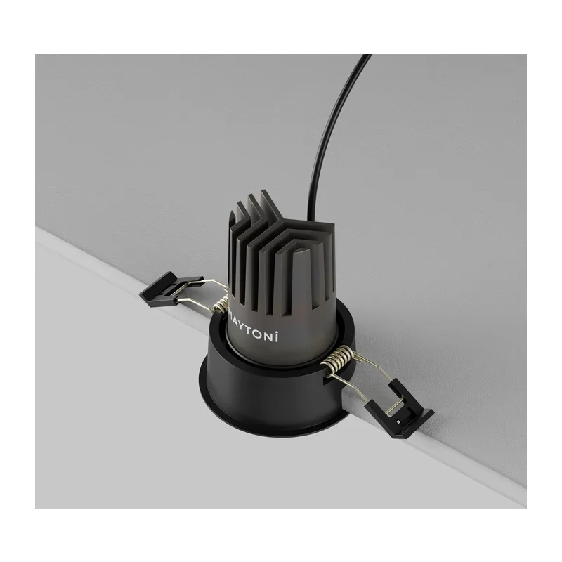 Встраиваемый светильник Омут / Dip 9 Вт 4000 К 9° Maytoni DL123-10W-4K-B 6