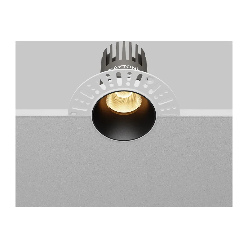 Встраиваемый светильник Омут / Dip 9 Вт 2700 К 9° Maytoni DL124-10W-2.7K-TRS-B 2