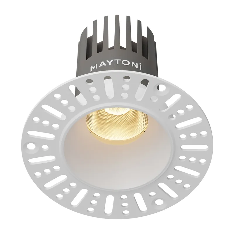 Встраиваемый светильник Омут / Dip 9 Вт 2700 К 9° Maytoni DL124-10W-2.7K-TRS-W