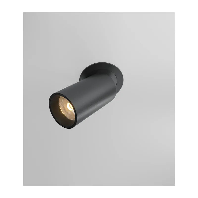 Встраиваемый светильник Фокус / FOCUS LED 12 Вт 3000 К 50° Maytoni DL125-L12-3K-B 3