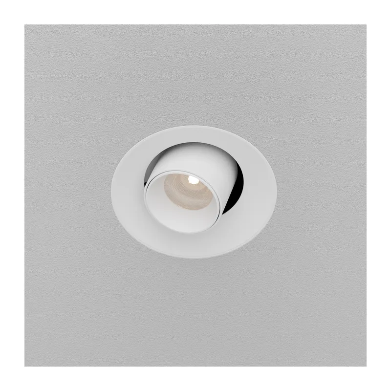 Встраиваемый светильник Фокус мини / Focus LED mini 8 Вт 3000 К 50° Maytoni DL127-8W3K-TRS-W 3