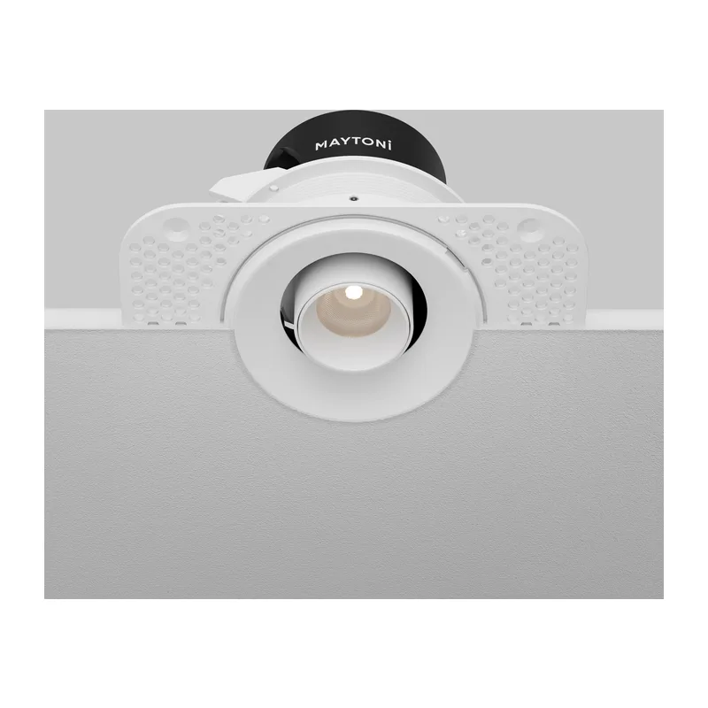 Встраиваемый светильник Фокус мини / Focus LED mini 8 Вт 3000 К 50° Maytoni DL127-8W3K-TRS-W 7