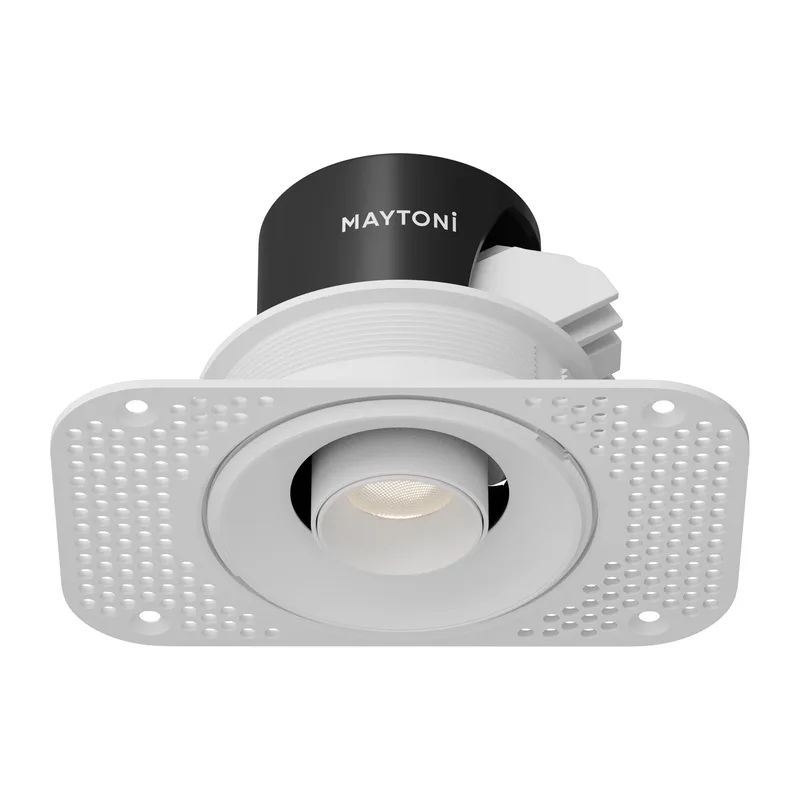 Встраиваемый светильник Фокус мини / Focus LED mini 8 Вт 4000 К 50° Maytoni DL127-8W4K-TRS-W