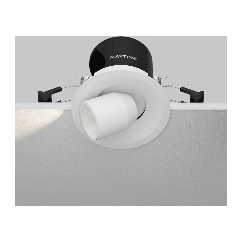 Встраиваемый светильник Фокус мини / Focus LED mini 8 Вт 4000 К 50° Maytoni DL127-8W4K-W 4