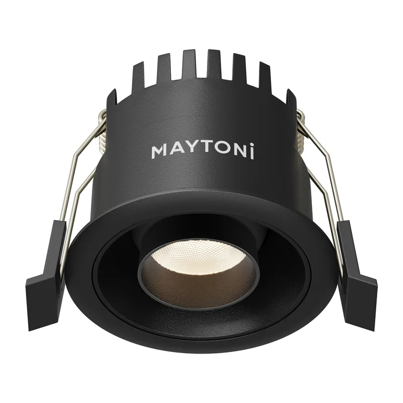 Встраиваемый светильник Омут Т / Dip T 10 Вт 3000 К 50° Maytoni DL128-10W3K-B