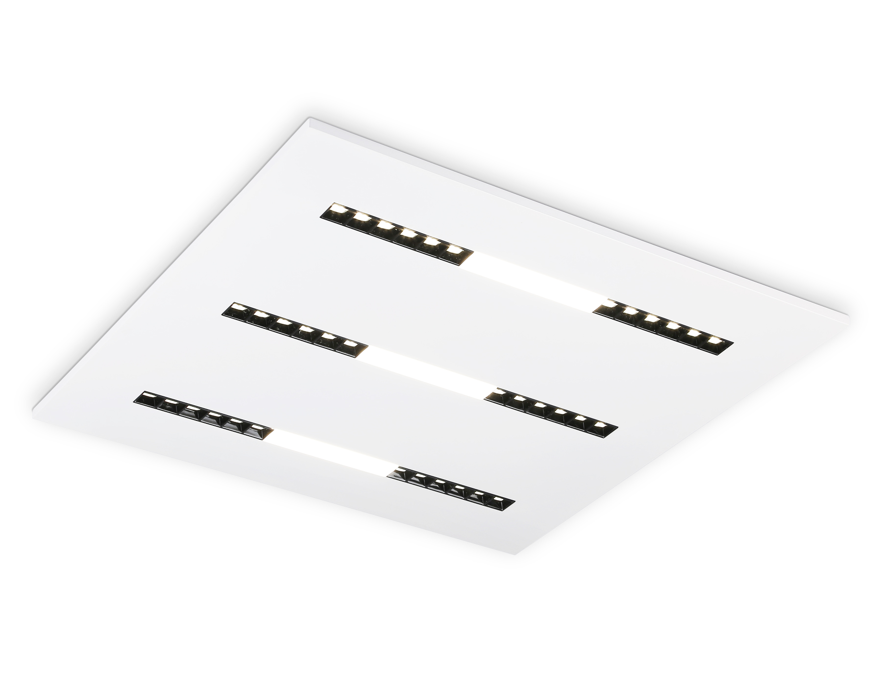 Светодиодная панель в стиле техно DPS1070 WH белый 48W 4000K 175-265V IP20 4080LM 595*595*14 Ambrella Light 5