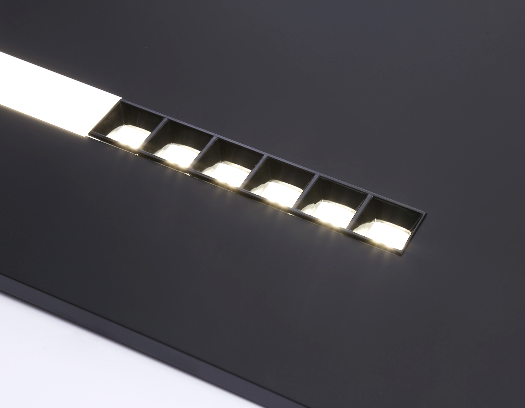 Светодиодная панель в стиле техно DPS1071 BK черный 48W 4000K 175-265V IP20 4080LM 595*595*14 Ambrella Light 6