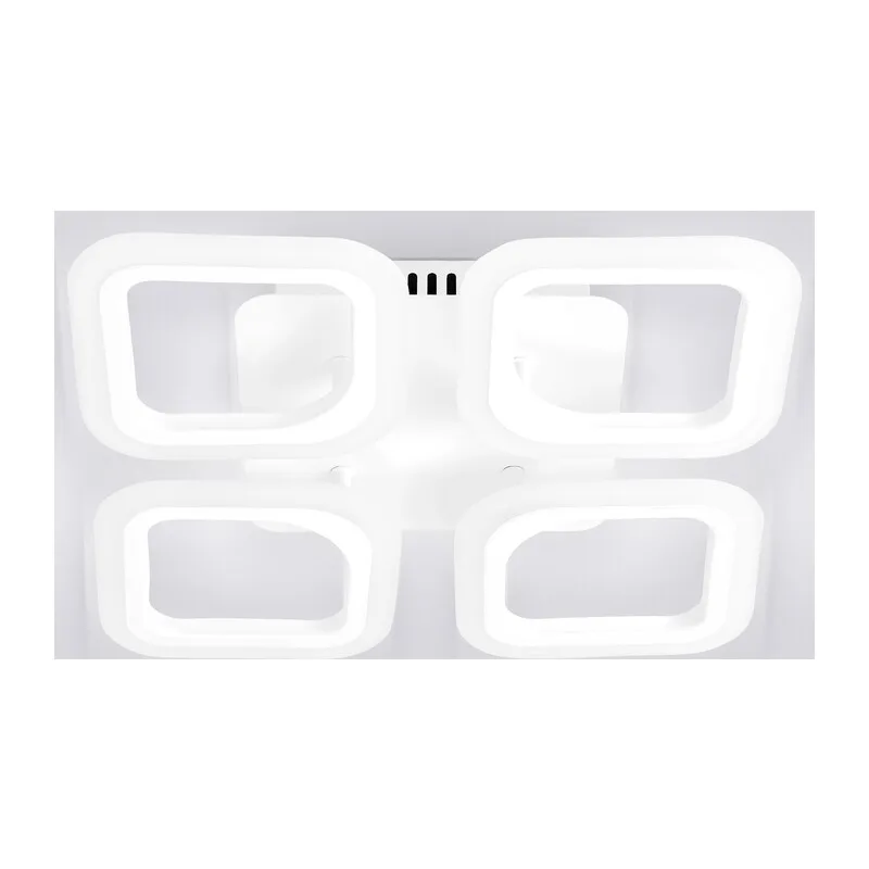 Потолочный светодиодный светильник с пультом 3000K-6400K 45Вт FA4371/4 WH белый 4200K/3000K+6400K/6400K+3000K 45W 345*345*75 (ПДУ ИК) Ambrella Light 11