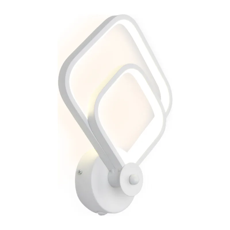 Настенный светодиодный светильник с выключателем 4200K 15Вт FL420 WH белый LED 4200K 20W 280*220*80 Ambrella Light 2