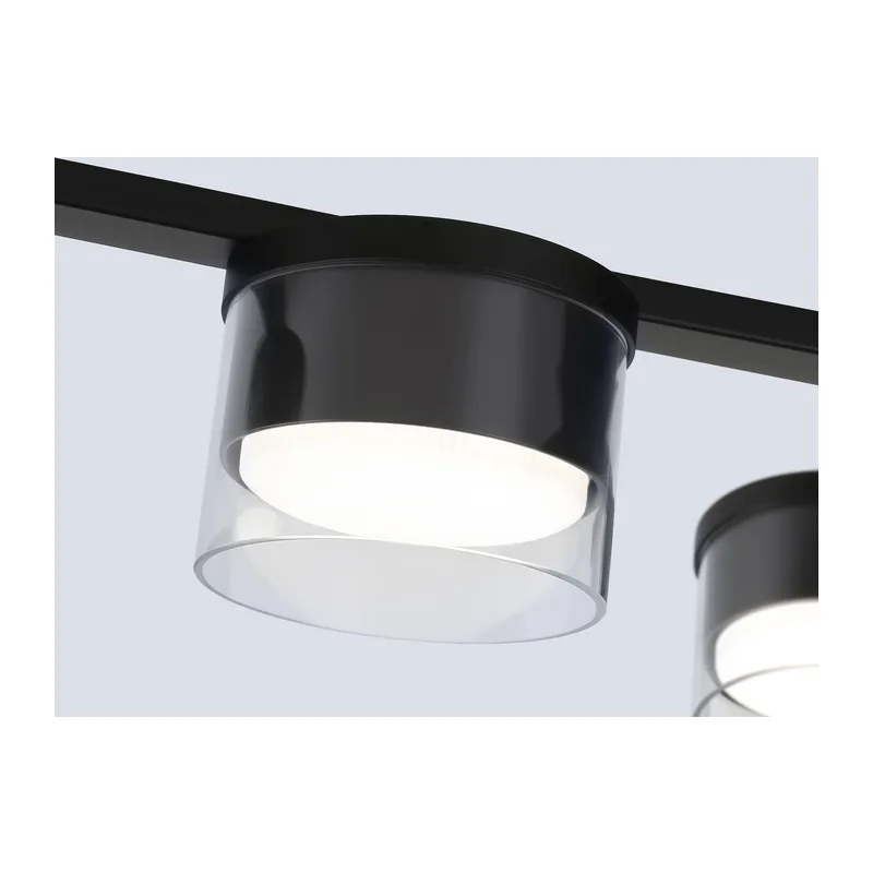 Потолочный светильник GX53*6 FL51670/6 BK/CL черный/прозрачный GX536/6 747*400*105 Ambrella Light 2