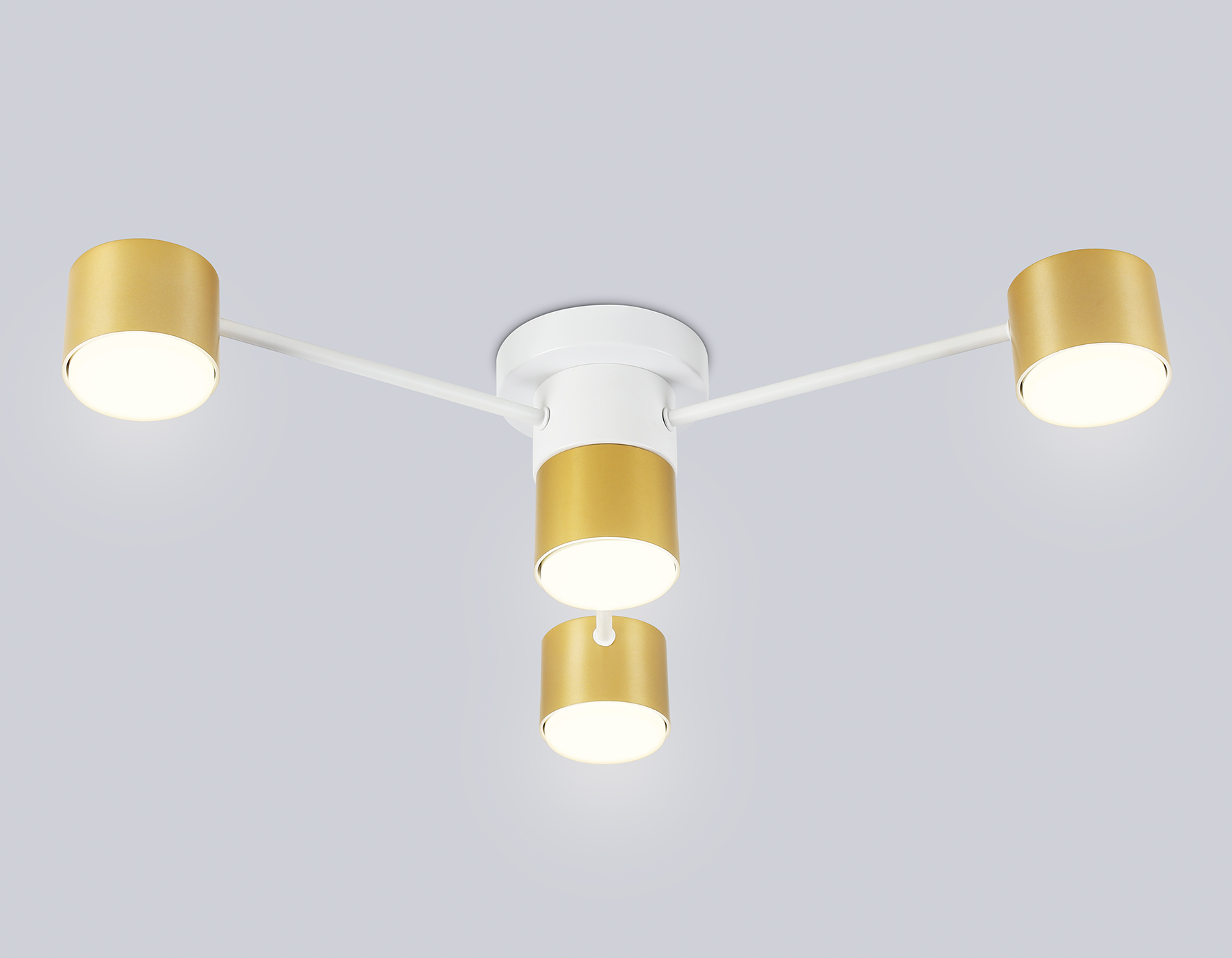 Потолочный светильник FL51720/4 WH/GD белый/золото GX53/4 max 12W 645*135 Ambrella Light 7
