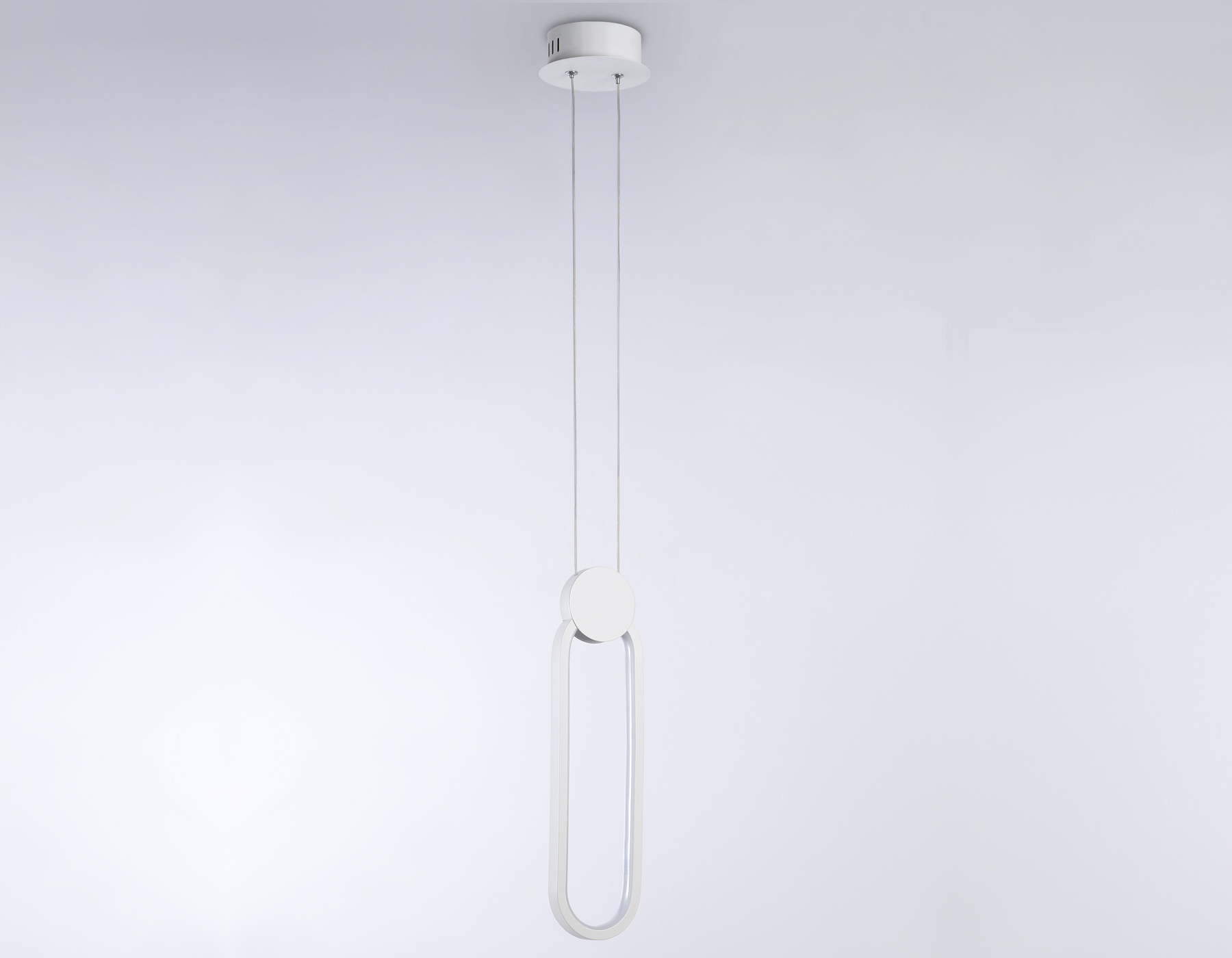 Подвесной светодиодный светильник FL5260 WH белый 12W 4200K 100*20*1200 (без ПДУ) Ambrella Light 12