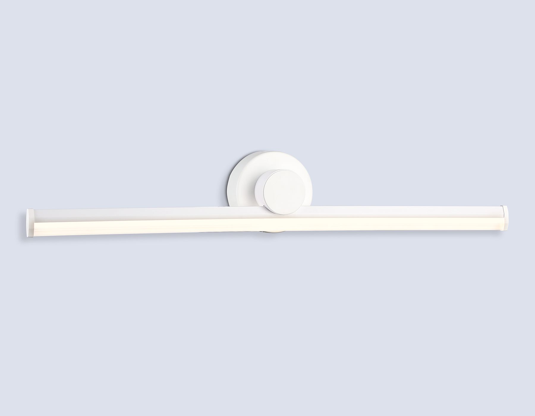 Настенный светодиодный светильник FL6101 WH белый 14W 3000K-6400K 605*100*60 Ambrella Light 15
