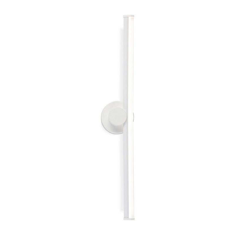 Настенный светодиодный светильник FL6101 WH белый 14W 3000K-6400K 605*100*60 Ambrella Light 9