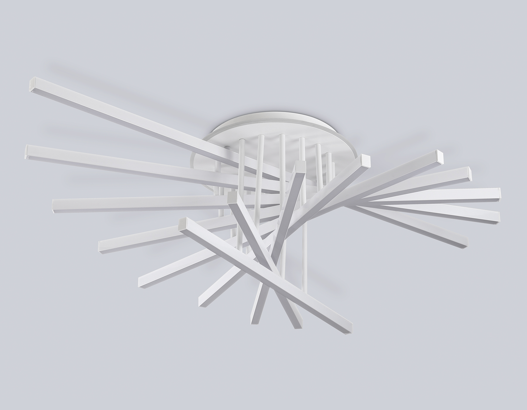 Потолочный светодиодный светильник с пультом FL6291 WH белый 160W 3000K-6400K 1100*790*315 (ПДУ ИК) Ambrella Light 14
