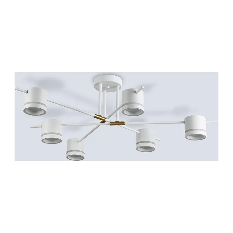 Потолочный светильник GX53*6 FL71529/6 WH/GD белый/золото GX53/6 785*767*260 Ambrella Light 4