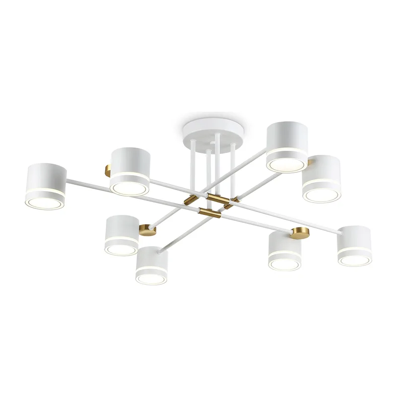 Потолочный светильник GX53*8 FL71531/8 WH/GD белый/золото GX53/8 932*932*260 Ambrella Light