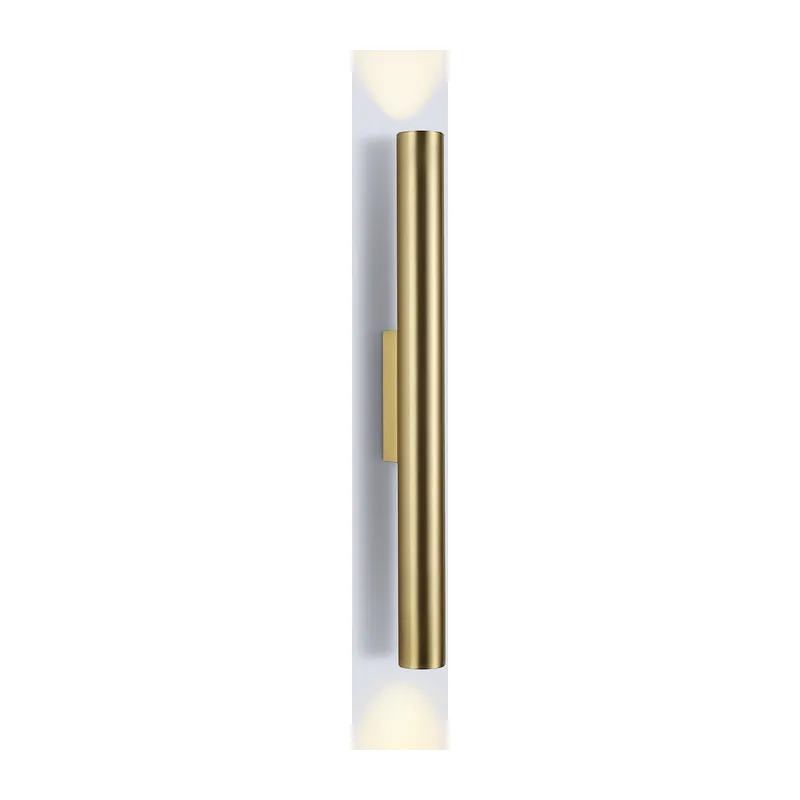 Настенный светодиодный светильник 2700K 4Вт FL74527 BS латунь 4Вт 2700К 600*54*84 Ambrella Light 3