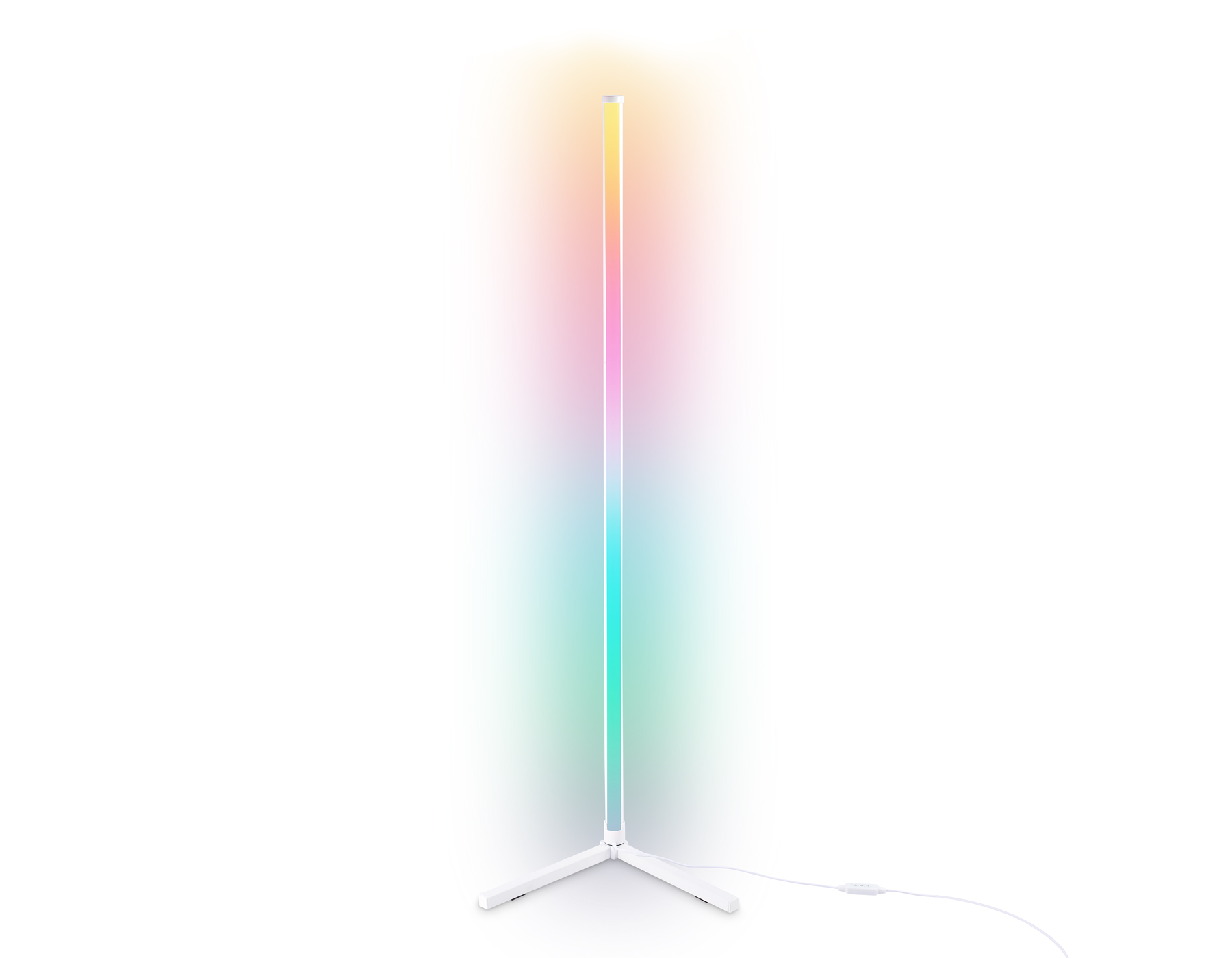 Светильник светодиодный напольный RGB с пультом FL8020 WH белый LED 15W RGB D32*1250 (ПДУ РАДИО 2.4G) Ambrella Light 14