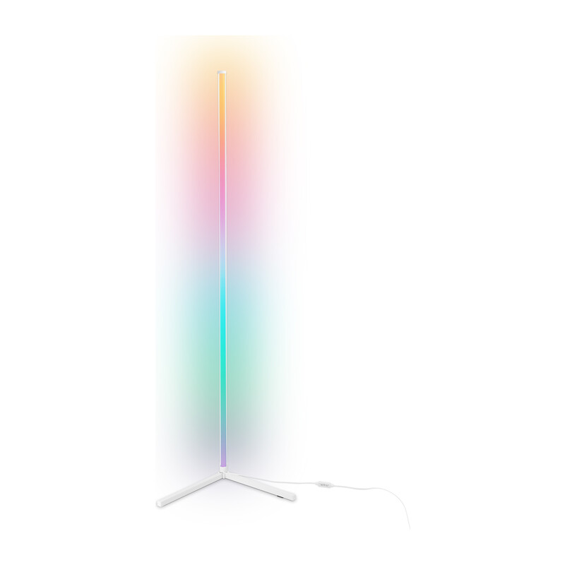 Светильник светодиодный напольный RGB с пультом FL8025 WH белый LED 20W RGB D32*1650 (ПДУ РАДИО 2.4G) Ambrella Light 9