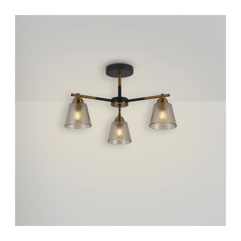 Люстра FR4015PL-03BBZ Келло / Kello E27x3 Freya 4
