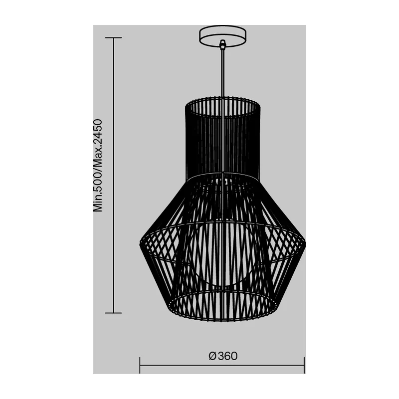 Подвесной светильник Коттедж / Cottage Freya FR5405PL-01B 3