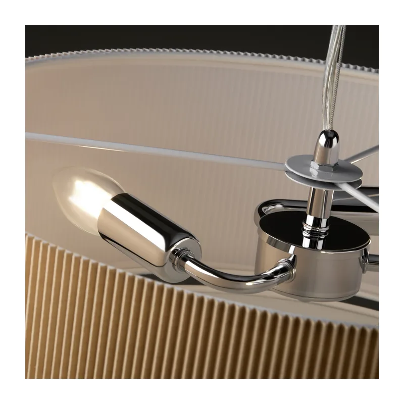 Подвесной светильник Плиссировка / Pleating Freya FR5434PL-03BG 3