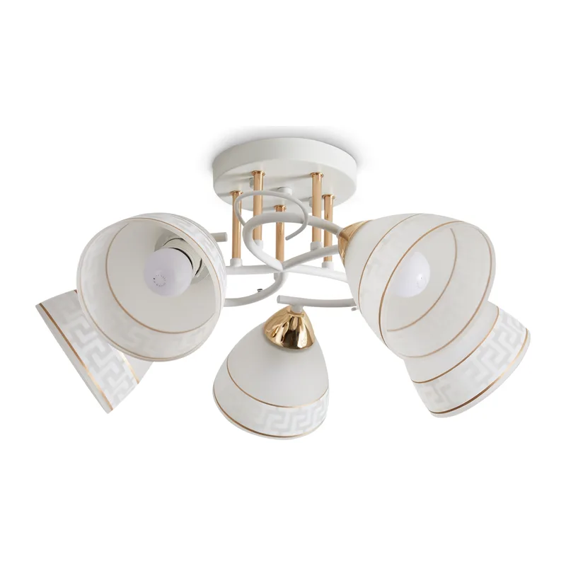 Люстра FR5465CL-05W Энтле / Entle E27x5 Freya 6