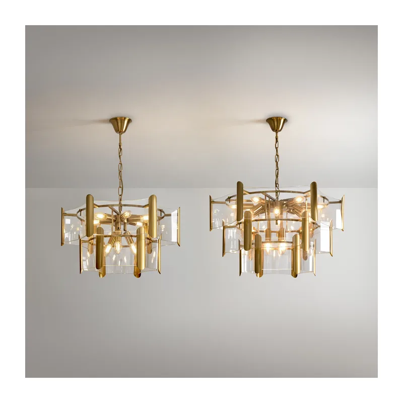 Люстра FR5516PL-09BS Люмьер / Lumiere E14x9 Freya 2