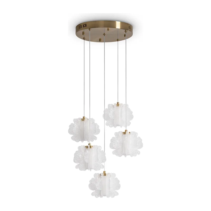 Подвесной светильник Цветок / Flower Freya FR5579PL-L40BS 10