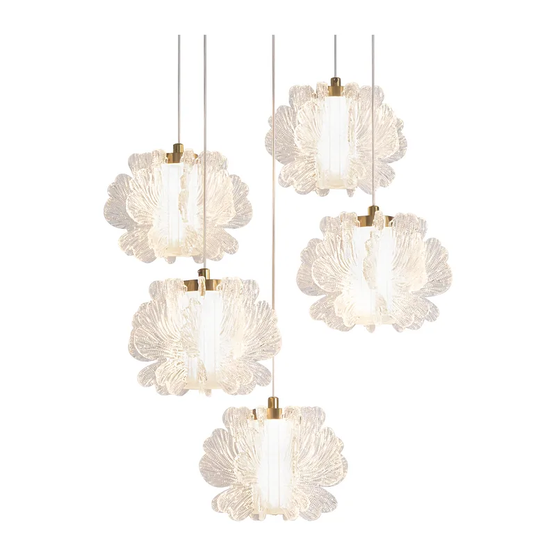 Подвесной светильник Цветок / Flower Freya FR5579PL-L40BS 12