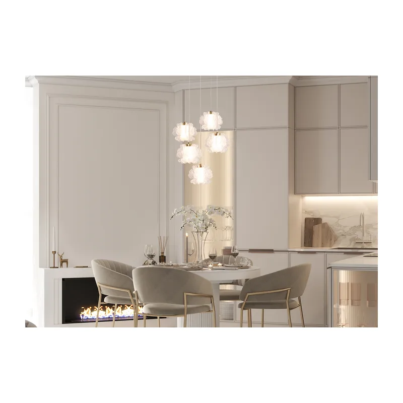 Подвесной светильник Цветок / Flower Freya FR5579PL-L40BS 13