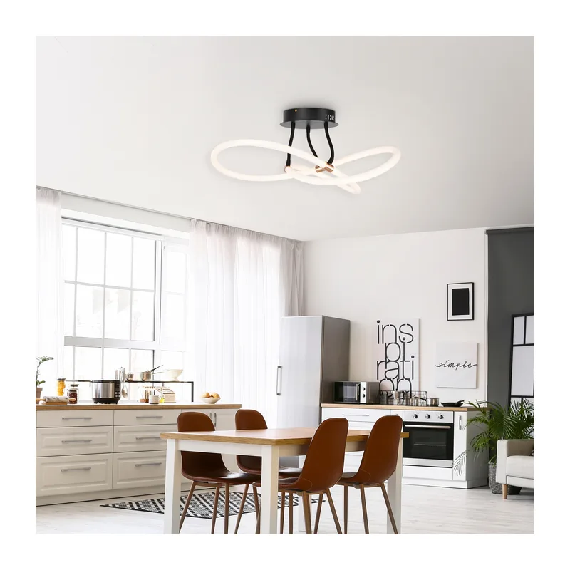 Потолочный светильник FR6059CL-L35B Нарядный / Fancy 44 Вт LED Freya 3
